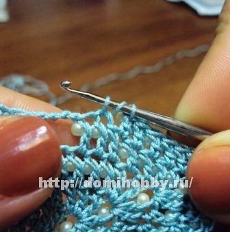 Tricotarea servetelelor cu margele