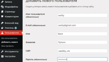 Web master, cum se înregistrează pe site-ul wordpress