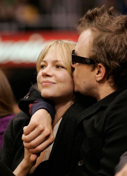 Heath Ledger și Michelle Williams 1