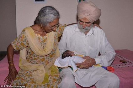 De ce femeia indiană de 72 de ani a dat naștere primului copil - știri în fotografii