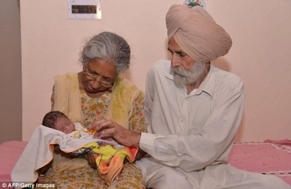 De ce femeia indiană de 72 de ani a dat naștere primului copil - știri în fotografii