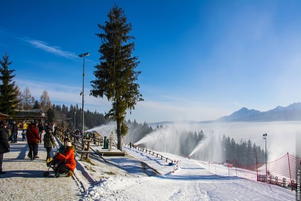 Zakopane - o stațiune de schi în Polonia