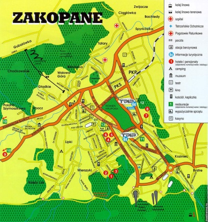 Zakopane - síközpont Lengyelországban