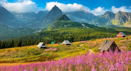 Zakopane, pârtii poloneze și teleschiuri, recreere, fotografii, munți