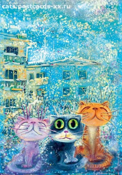 Minunatele pisici ale artistului Boris Kasyanov