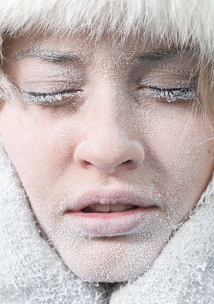Protejarea feței împotriva înghețului