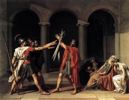 Jacques-louis david (jacques-louis david) este un faimos artist francez