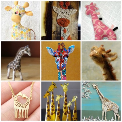 Girafe cu mâinile lor - 5 proiecte interesante de mână