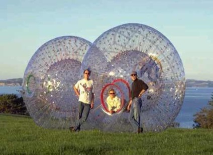 Zorb - o atracție extremă