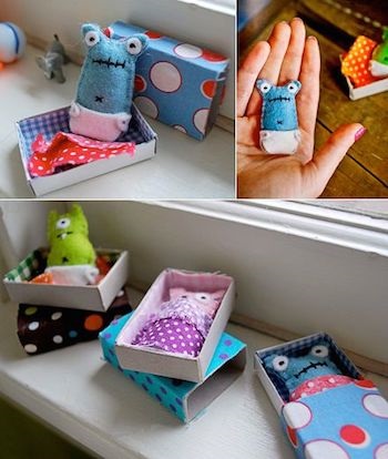 10 Idei pentru creativitate cu copii - mestesuguri magice din cutii de potrivire