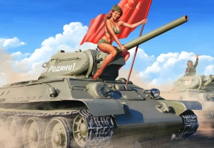 27 Desene erotice în stilul pin-up, create pe modelul posterelor sociale ale URSS