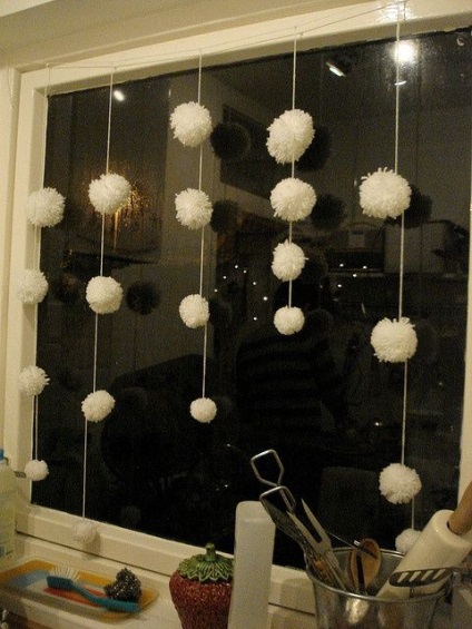 37 Idei pentru folosirea pom-poms în interior, pro handmade