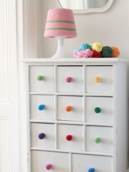 37 Idei pentru folosirea pom-poms în interior, pro handmade