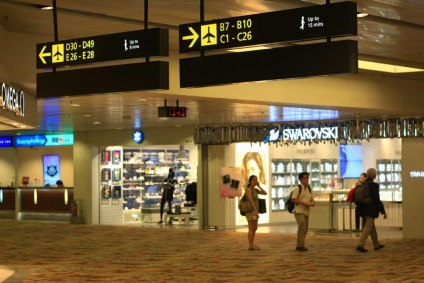 Repülőtér Szingapúr - Changi fotók, séma, transzfer típus