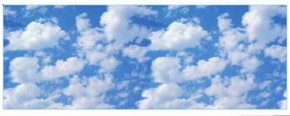 Animált kép az égboltról, mozgó égbolt