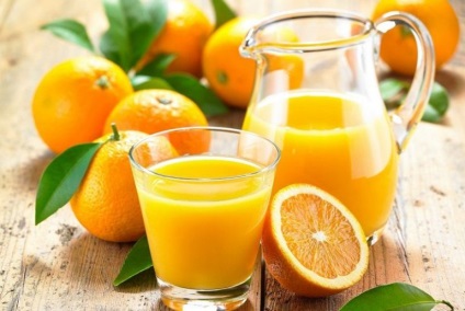 Sucul de portocale este beneficiul și răul de fructe proaspăt stoarse