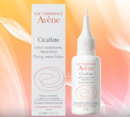 Avene Cicalfate Loțiune pentru reparații de uscare - uscare, vindecare antibacterian lotion