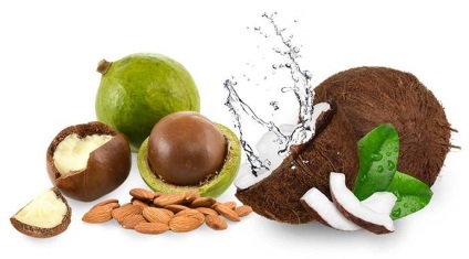Formula de frumusete - nuca de cocos, migdalele si macadamia