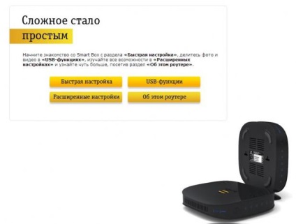 Beeline inteligentă - cum se instalează o cutie inteligentă de la router - beeline saint petersburg