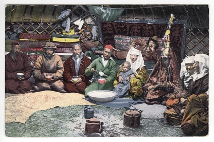 Ceremonia de ceai în Kazahstan