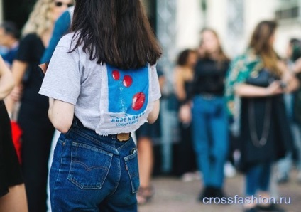 Grupul Crossfashion - cum să purtați o cămașă de blugi cu combinații și detalii detaliate