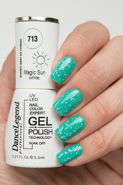 Dans legenda - polish gel - magie soare clar, magie alb soare, orelova