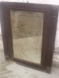 Decorarea unei oglinzi cu o cârpă - o casă făcută manual
