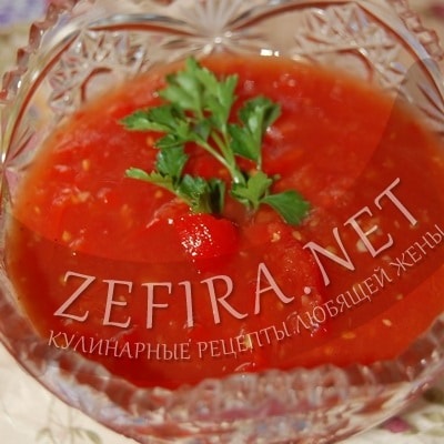 Home ketchup fără oțet - rețete culinare ale unei soții iubitoare