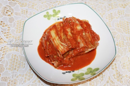 Varza Kimchi (reteta cu poza)