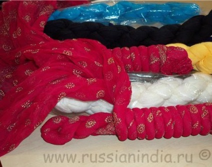 Dupatta - eșarfă indiană, indiană rusă