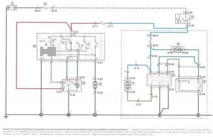 A kia spektrum elektromos áramkörei - elektromos áramkörök kia spektrumok