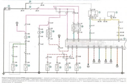 Circuitul electric al spectrului kia - circuite electrice kia spectra