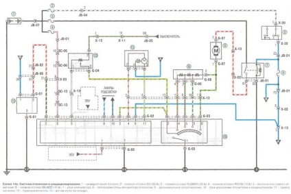 Circuitul electric al spectrului kia - circuite electrice kia spectra