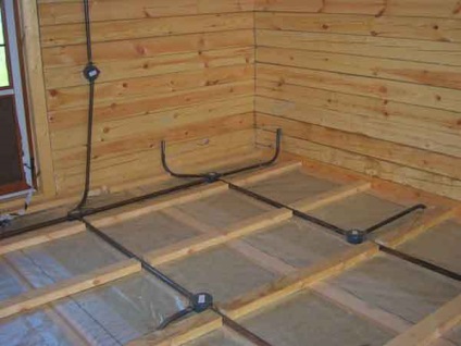 Cablarea și iluminarea cablului într-o saună sau într-o saună
