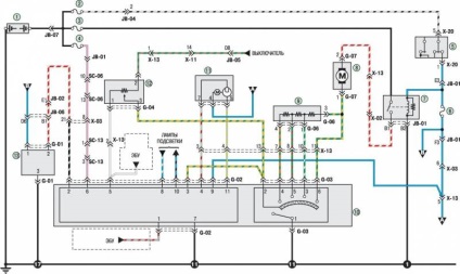 Electroscheme de autoturisme