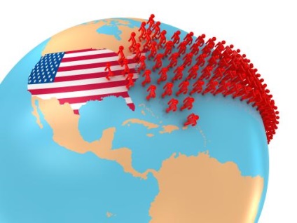 Emigrarea în Statele Unite ale rezidenței și cetățenia americană