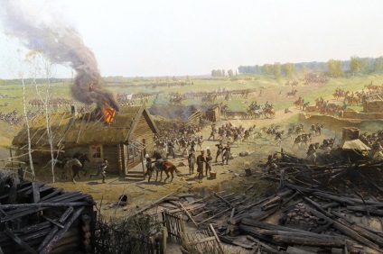 Óriás panoráma vászon - Borodino csata
