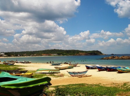 Orașul Trinkomali - stațiunea de plajă din Sri Lanka