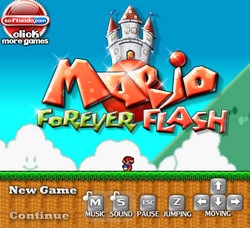 Super Mario világ flash játék - ingyen játék most