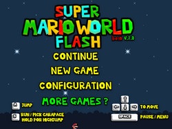 Super Mario World Flash Game - joacă gratuit acum