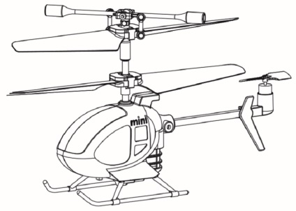 Instrucțiuni pentru elicopterul cu comandă radio s6
