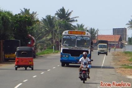 De la Colombo la taxiul trincomalee, autobuz, tren