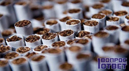 Hogyan gyártják a cigaretták a cigarettagyártási technológiát a vállalkozásokban?