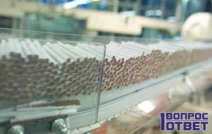 Cum produc țigările tehnologia de fabricare a țigărilor în întreprinderi?