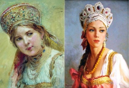 Ce femei au fost considerate frumoase în Rusia, sau care sunt vânturi