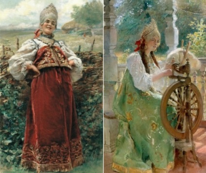Ce femei au fost considerate frumoase în Rusia, sau care sunt vânturi