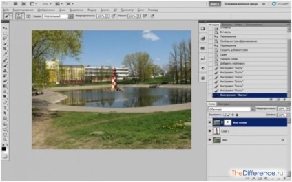 Cum se pune o fotografie pe o fotografie în Photoshop