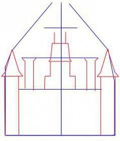 Cum de a desena un castel - lecții pentru începători