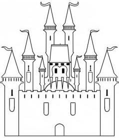 Cum de a desena un castel - lecții pentru începători