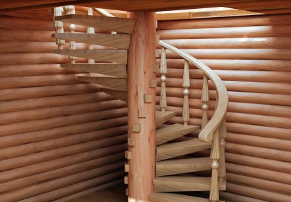 Cum să construiți o scară spirală cu dvs. proprie - un portal despre construcții, reparații și design interior,